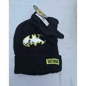 Batman Winter Hat And Glove Set NEW